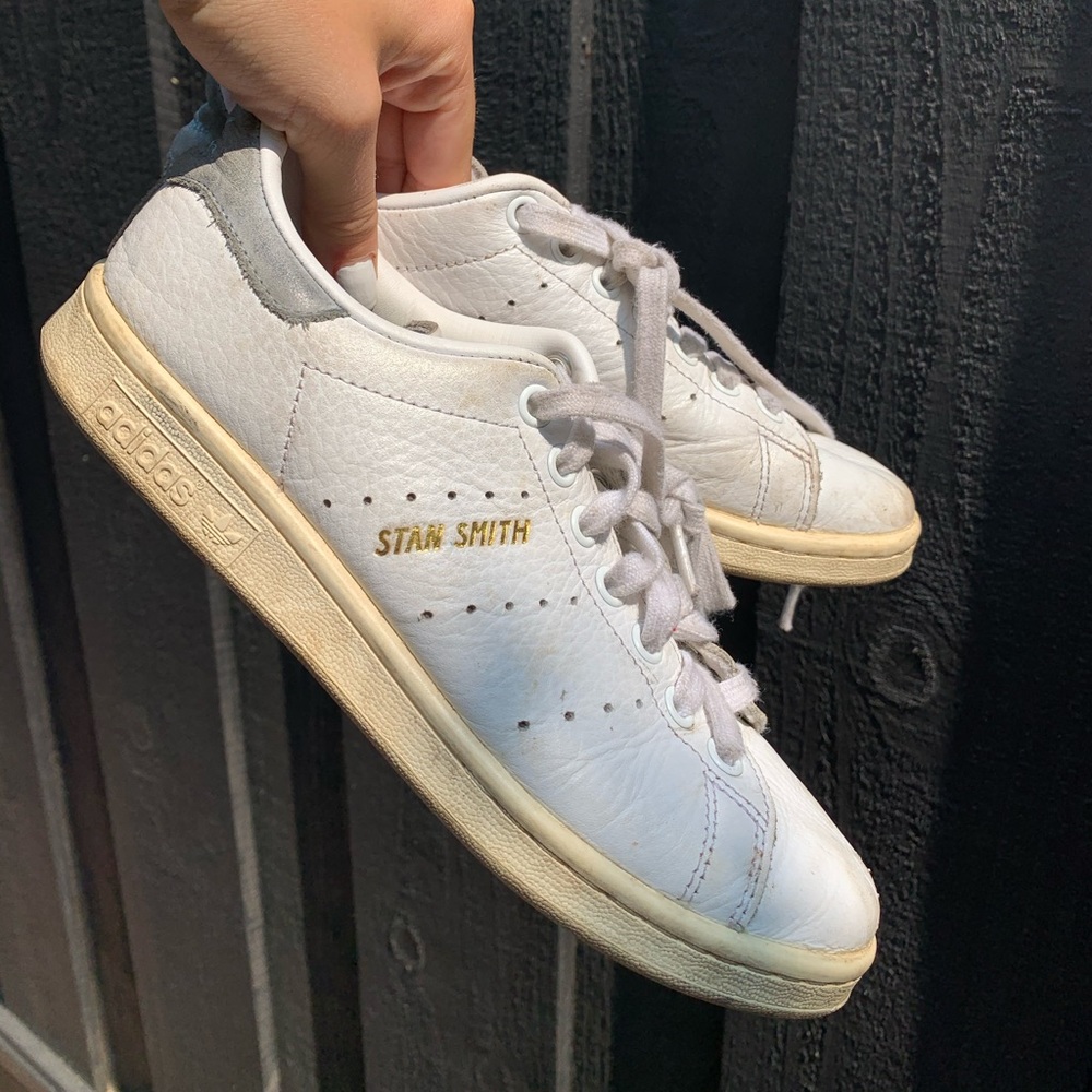 Rare Stan smiths with blue heel